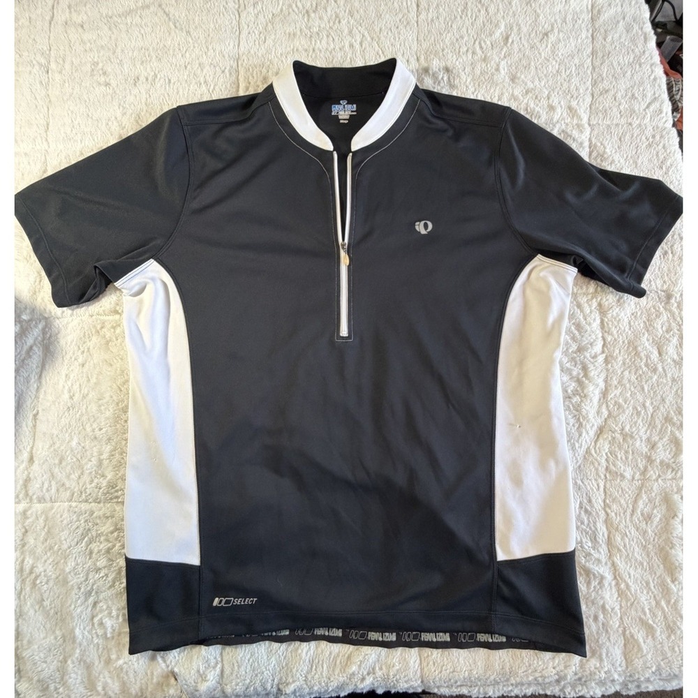Pearl Izumi Cycling Jersey Mens XL  Quarter Zip Back Pockets Bike Bicycle Top
